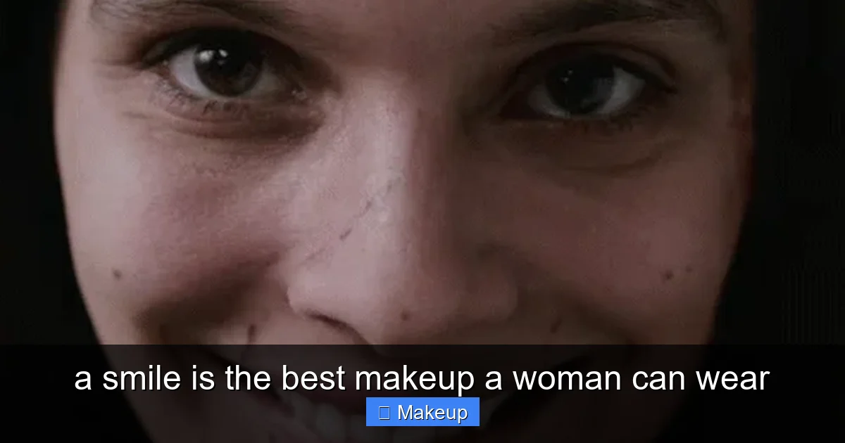 Featured image for a smile is the best makeup a woman can wear