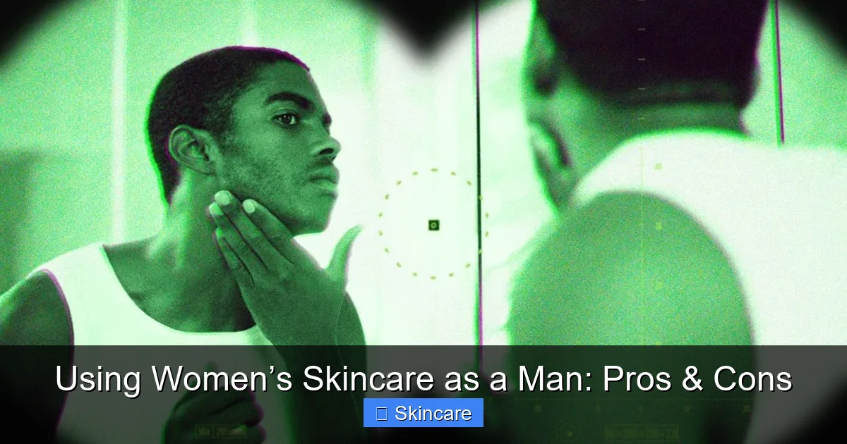 Featured image for Using Women’s Skincare as a Man: Pros & Cons