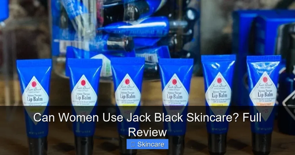 Featured image for Can Women Use Jack Black Skincare? Full Review