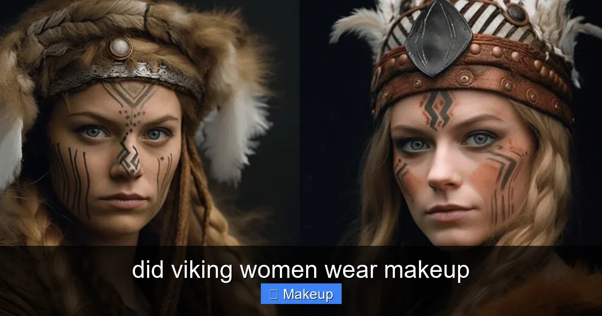 did viking women wear makeup - content1 visual guide