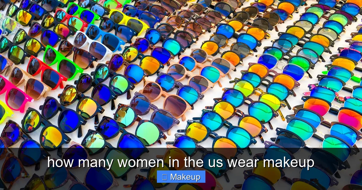 how many women in the us wear makeup - content1 visual guide