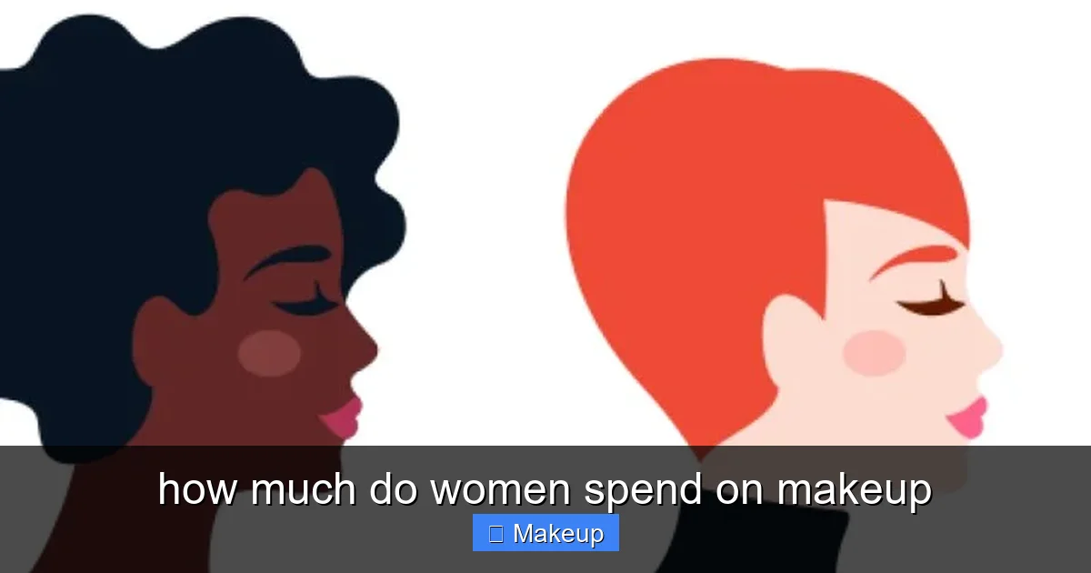 how much do women spend on makeup - content1 visual guide