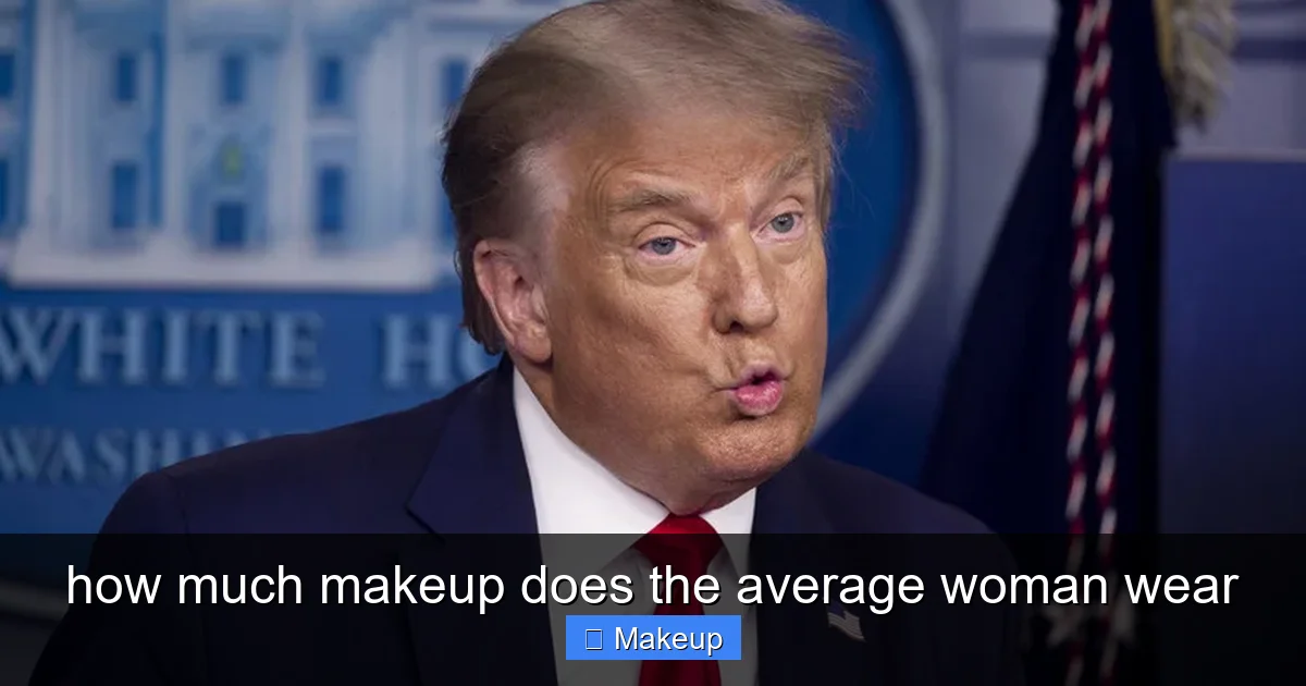 how much makeup does the average woman wear - content2 visual guide