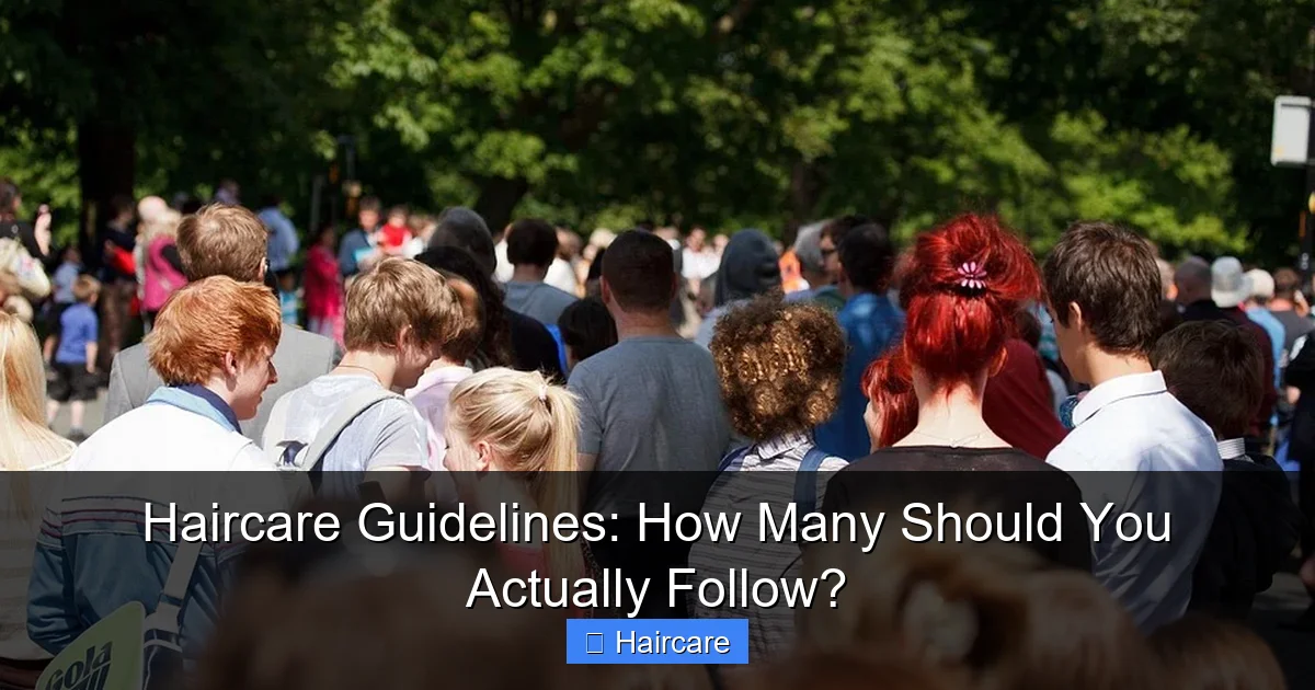 Haircare Guidelines: How Many Should You Actually Follow? - content2 visual guide