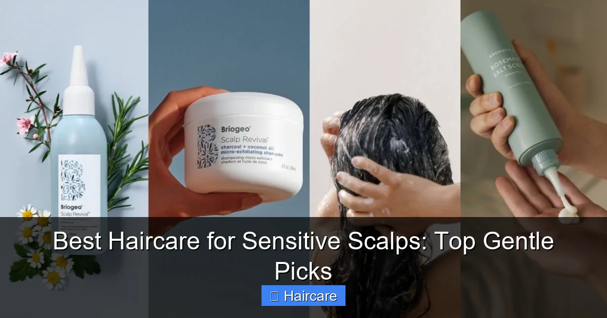 Best Haircare for Sensitive Scalps: Top Gentle Picks - content2 visual guide