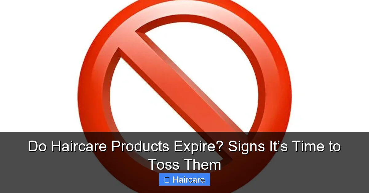Do Haircare Products Expire? Signs It’s Time to Toss Them - content1 visual guide