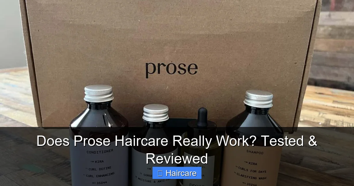 Does Prose Haircare Really Work? Tested & Reviewed - content2 visual guide