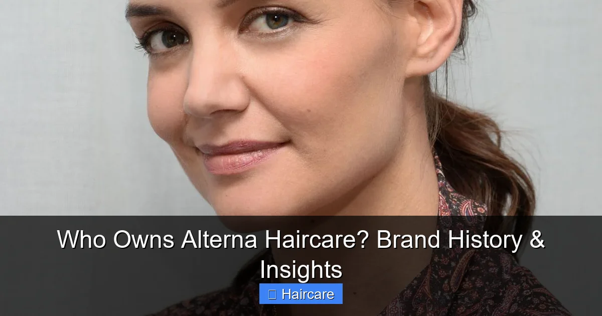 Who Owns Alterna Haircare? Brand History & Insights - content1 visual guide