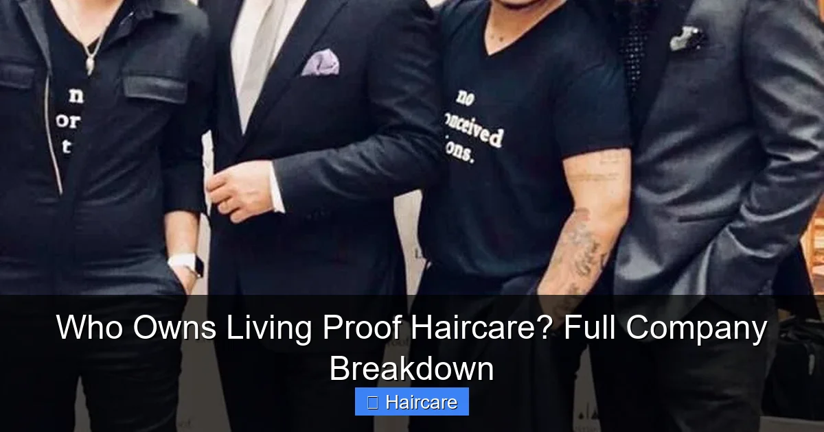 Who Owns Living Proof Haircare? Full Company Breakdown - content2 visual guide