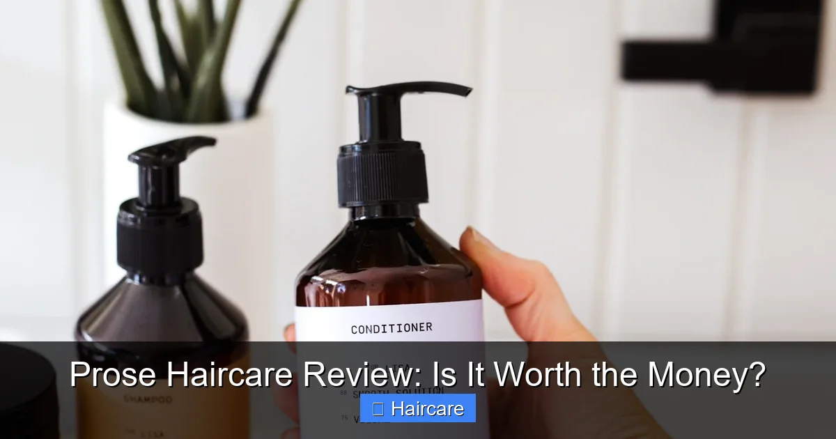 Prose Haircare Review: Is It Worth the Money? - content2 visual guide