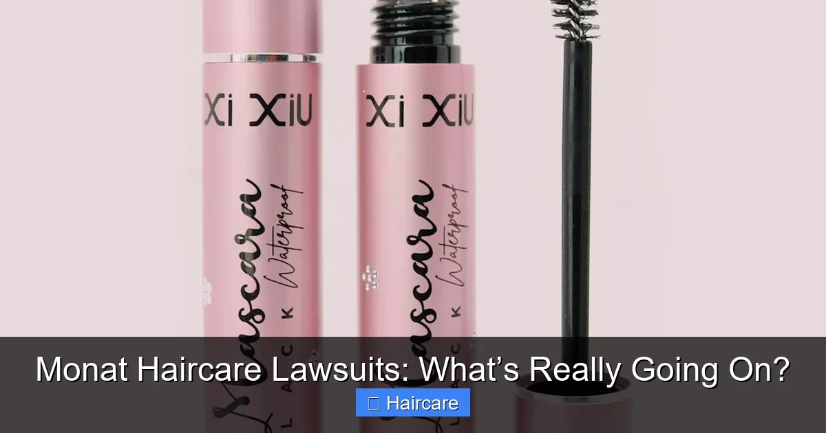 Monat Haircare Lawsuits: What’s Really Going On? - content2 visual guide