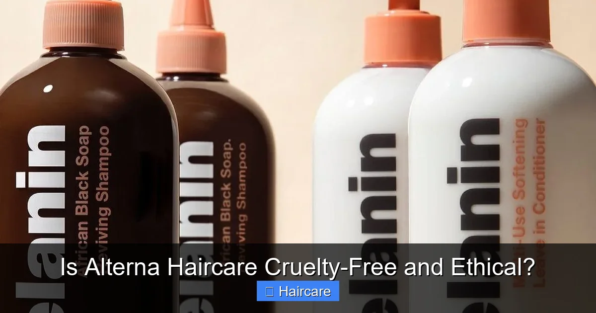 Is Alterna Haircare Cruelty-Free and Ethical? - content1 visual guide