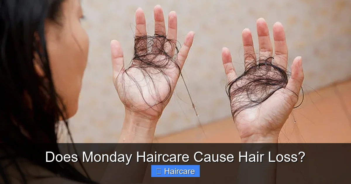 Does Monday Haircare Cause Hair Loss? - content2 visual guide