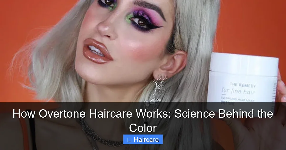 How Overtone Haircare Works: Science Behind the Color - content1 visual guide