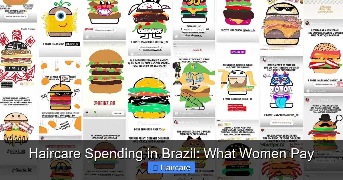 Haircare Spending in Brazil: What Women Pay - content1 visual guide