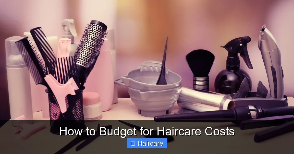 How to Budget for Haircare Costs - content2 visual guide