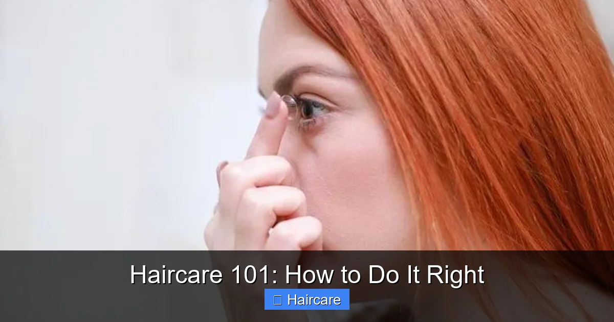 Haircare 101: How to Do It Right - content2 visual guide