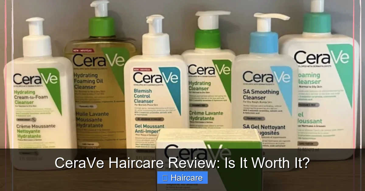 CeraVe Haircare Review: Is It Worth It? - content1 visual guide