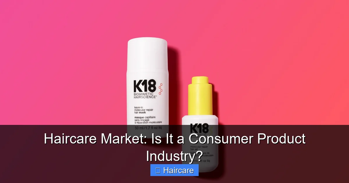 Haircare Market: Is It a Consumer Product Industry? - content2 visual guide