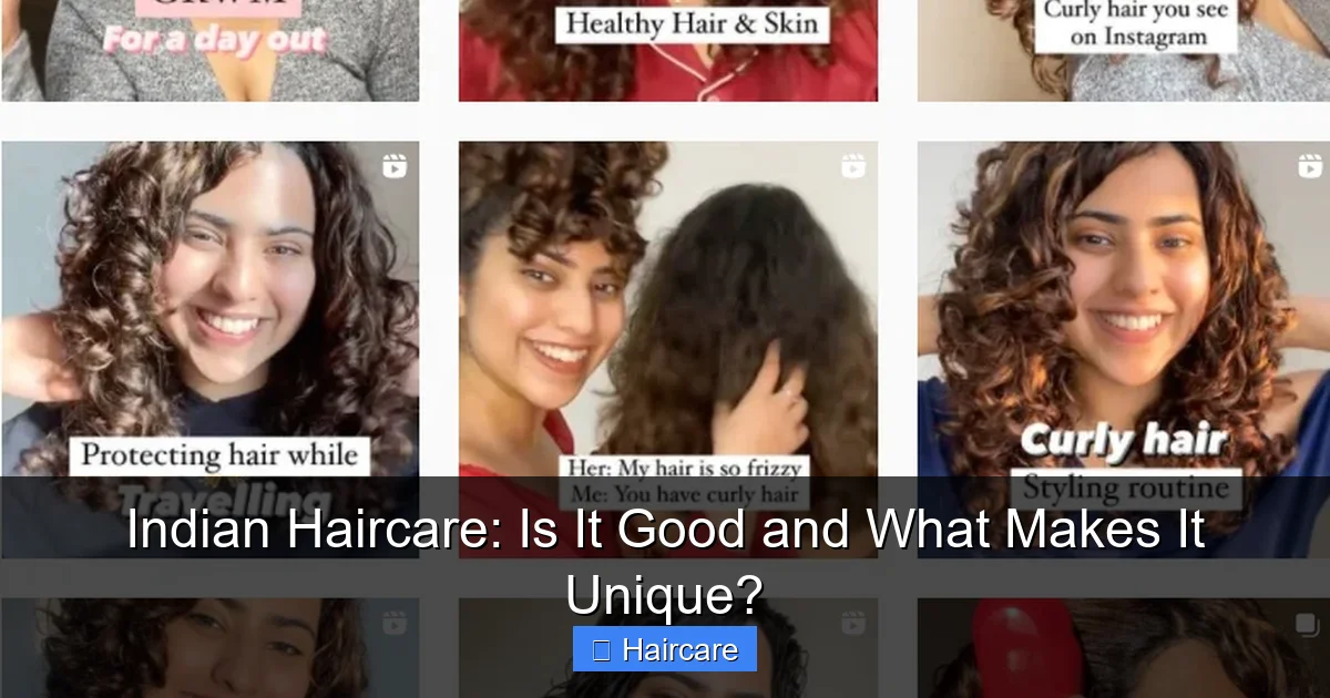 Indian Haircare: Is It Good and What Makes It Unique? - content1 visual guide