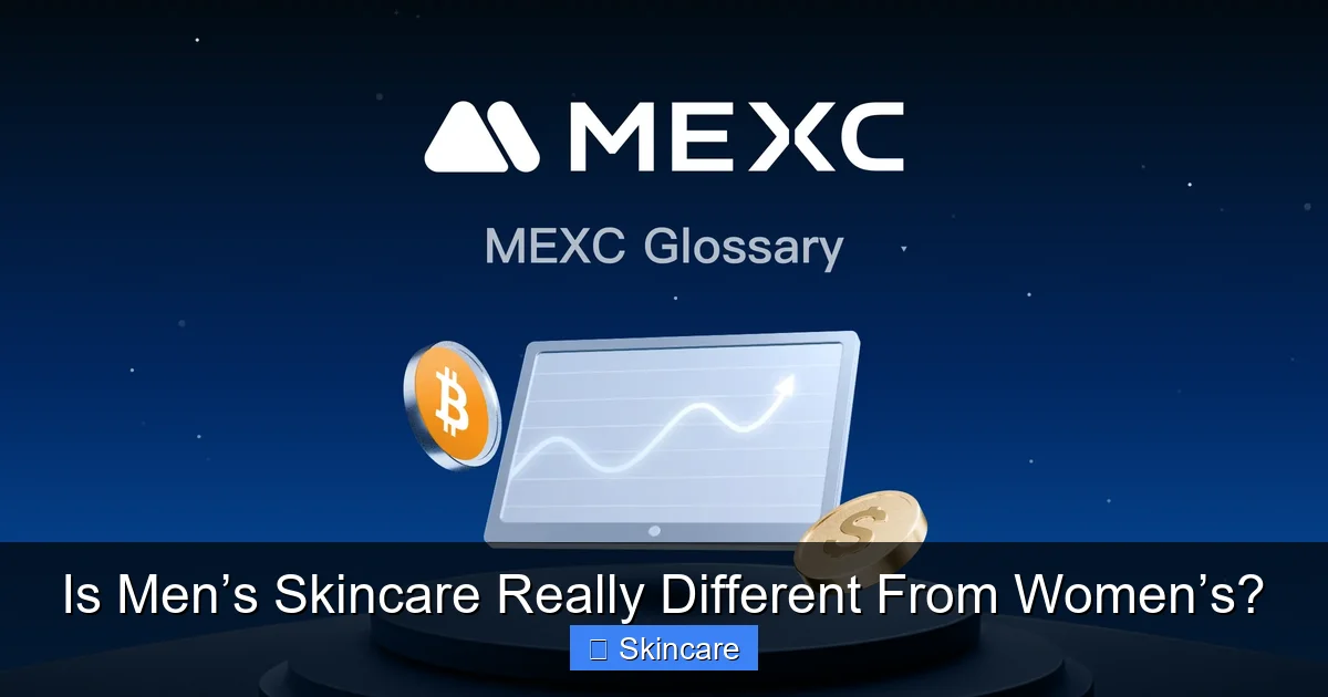 Is Men’s Skincare Really Different From Women’s? - content1 visual guide