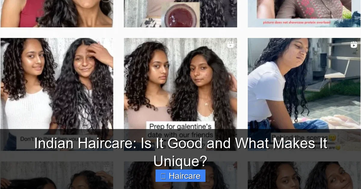 Indian Haircare: Is It Good and What Makes It Unique? - content2 visual guide