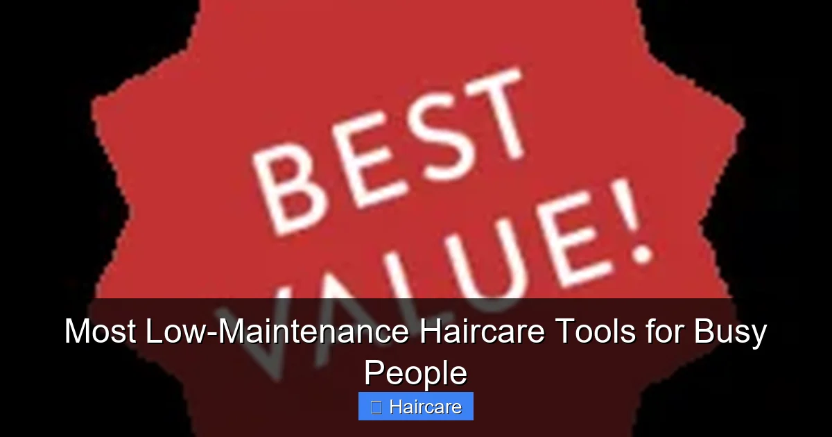 Most Low-Maintenance Haircare Tools for Busy People - content2 visual guide