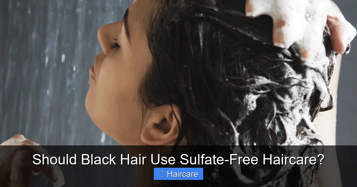Should Black Hair Use Sulfate-Free Haircare? - content2 visual guide