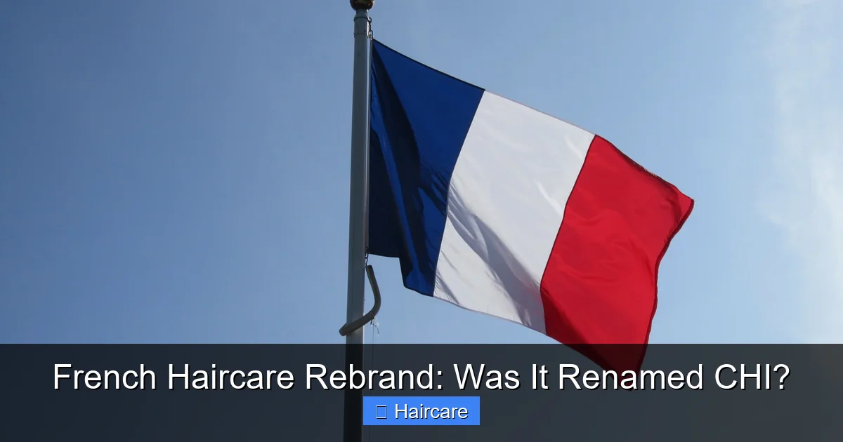 French Haircare Rebrand: Was It Renamed CHI? - content2 visual guide