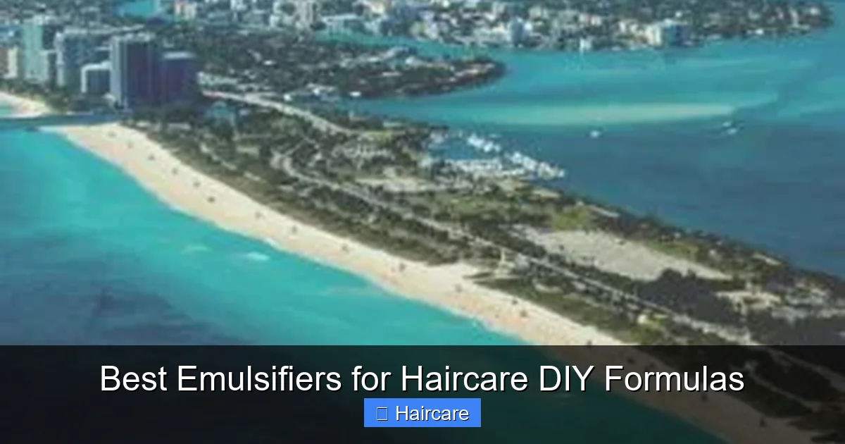 Best Emulsifiers for Haircare DIY Formulas - content1 visual guide