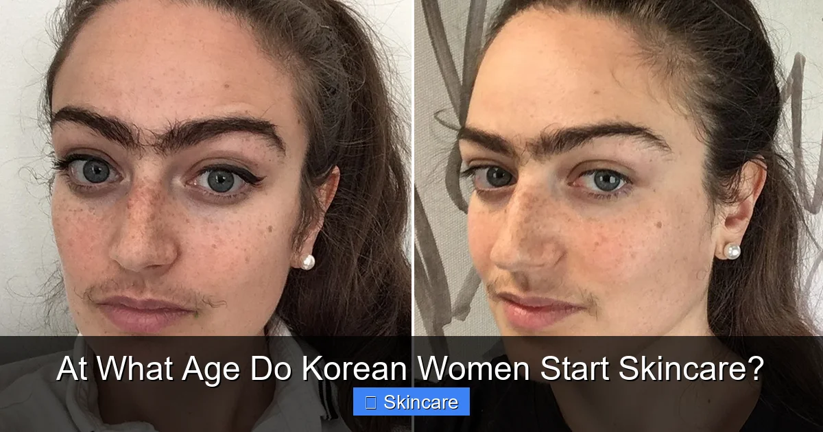 At What Age Do Korean Women Start Skincare? - content1 visual guide