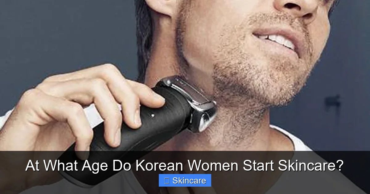 At What Age Do Korean Women Start Skincare? - content2 visual guide