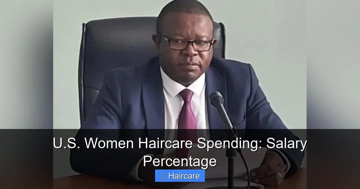 U.S. Women Haircare Spending: Salary Percentage - content1 visual guide