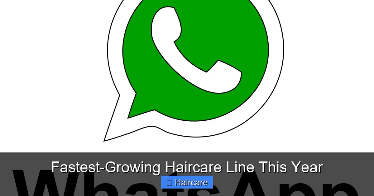 Fastest-Growing Haircare Line This Year - content1 visual guide