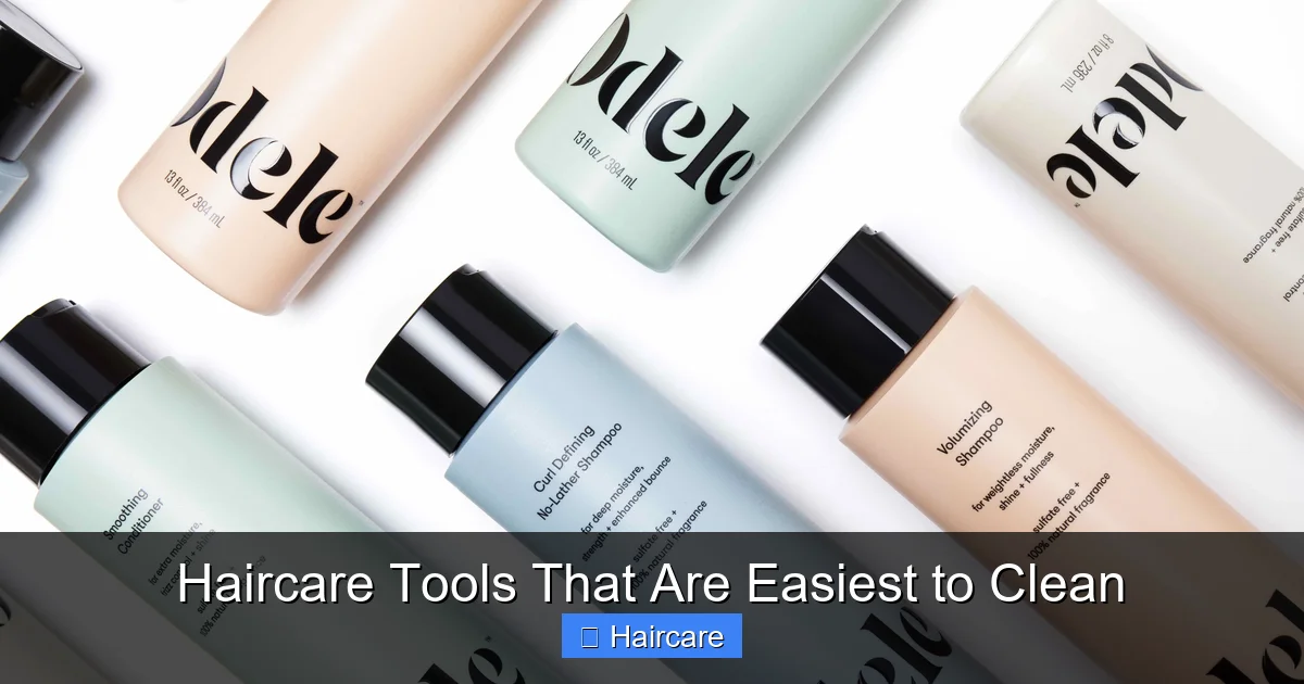 Haircare Tools That Are Easiest to Clean - content2 visual guide