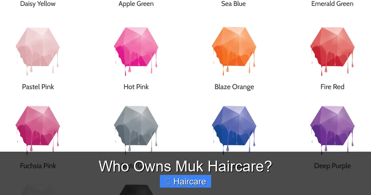 Who Owns Muk Haircare? - content1 visual guide