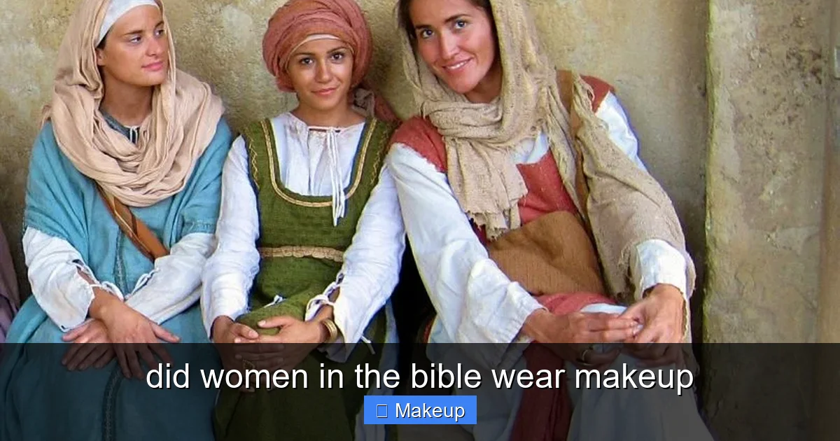 Featured image for did women in the bible wear makeup