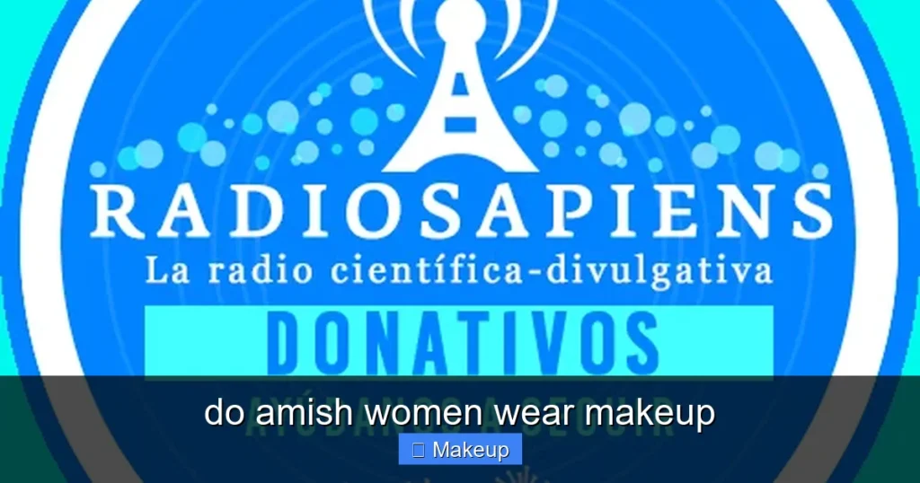 Featured image for do amish women wear makeup