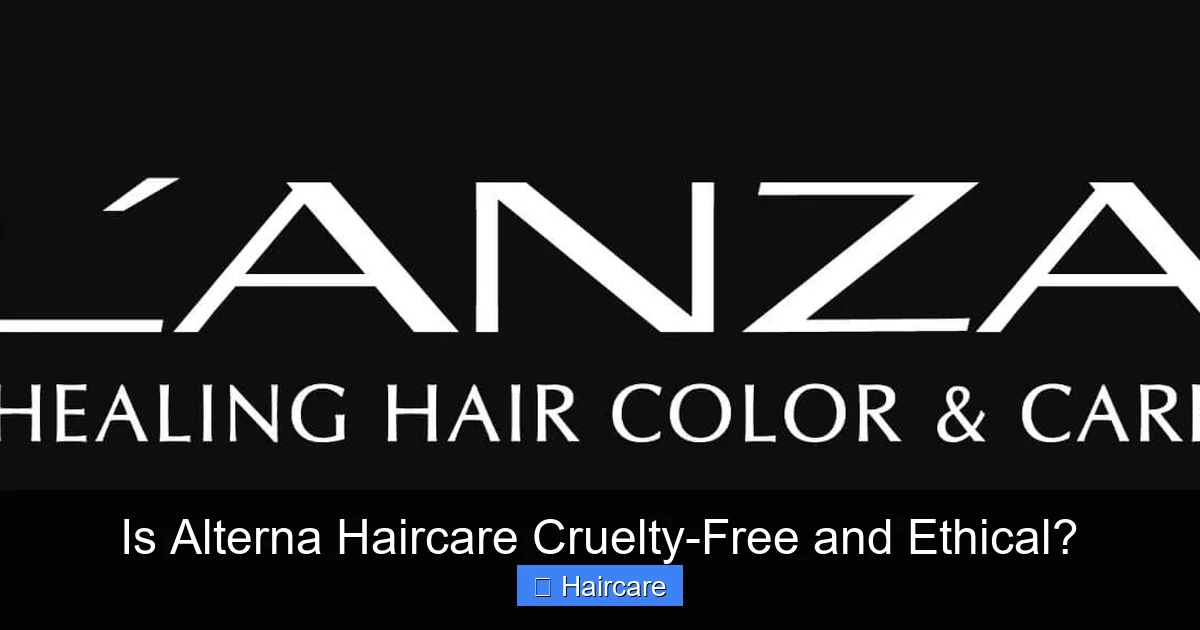Featured image for Is Alterna Haircare Cruelty-Free and Ethical?