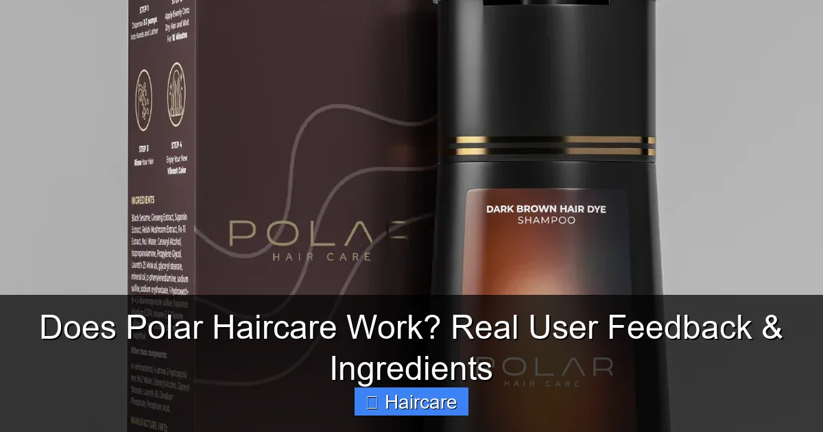 Featured image for Does Polar Haircare Work? Real User Feedback & Ingredients