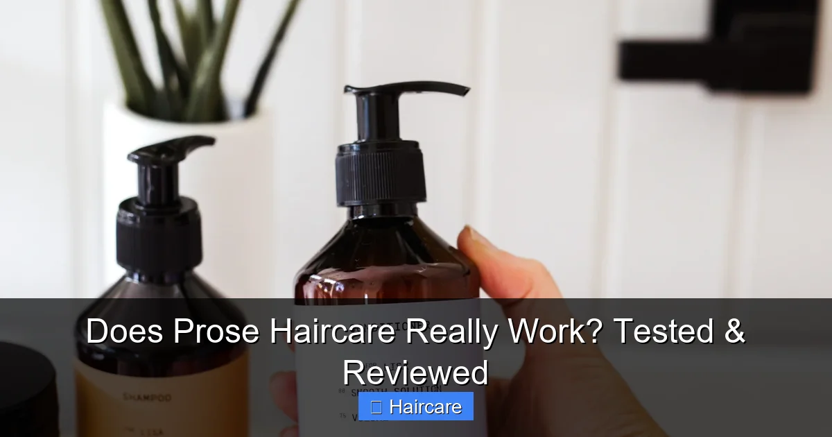 Featured image for Does Prose Haircare Really Work? Tested & Reviewed