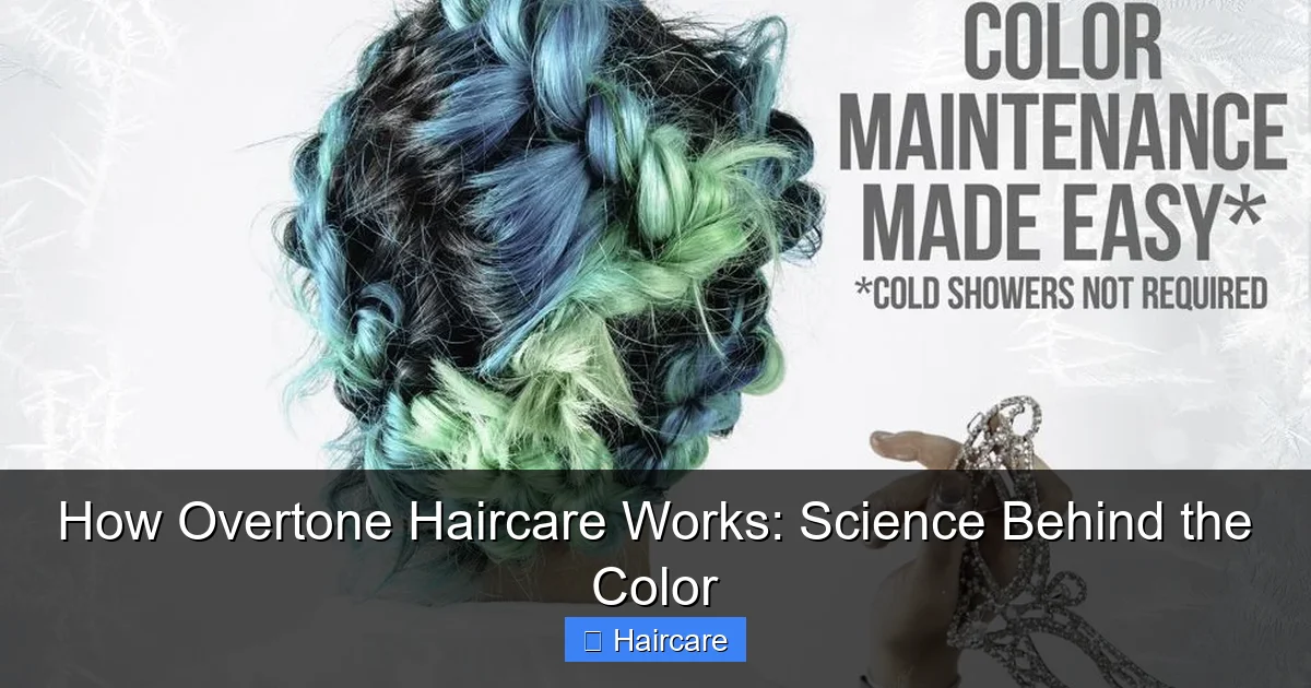 Featured image for How Overtone Haircare Works: Science Behind the Color