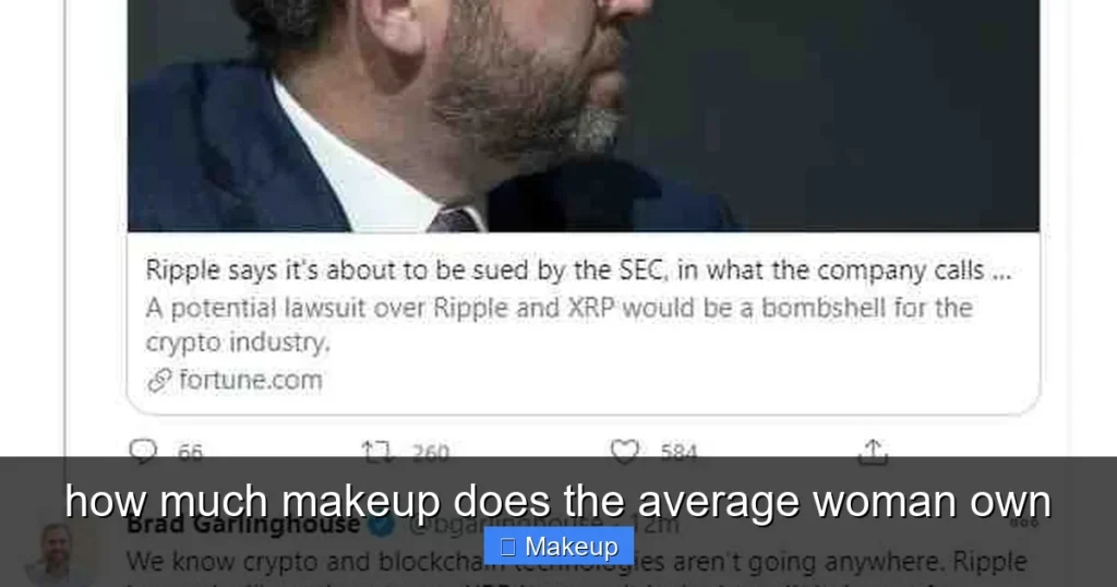 Featured image for how much makeup does the average woman own