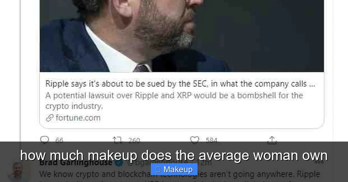 Featured image for how much makeup does the average woman own