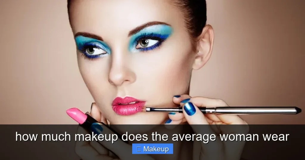 Featured image for how much makeup does the average woman wear