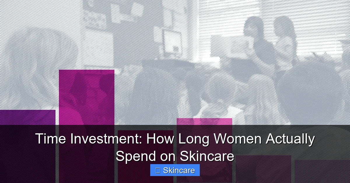 Featured image for Time Investment: How Long Women Actually Spend on Skincare