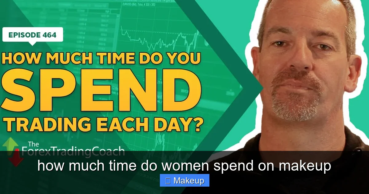 Featured image for how much time do women spend on makeup