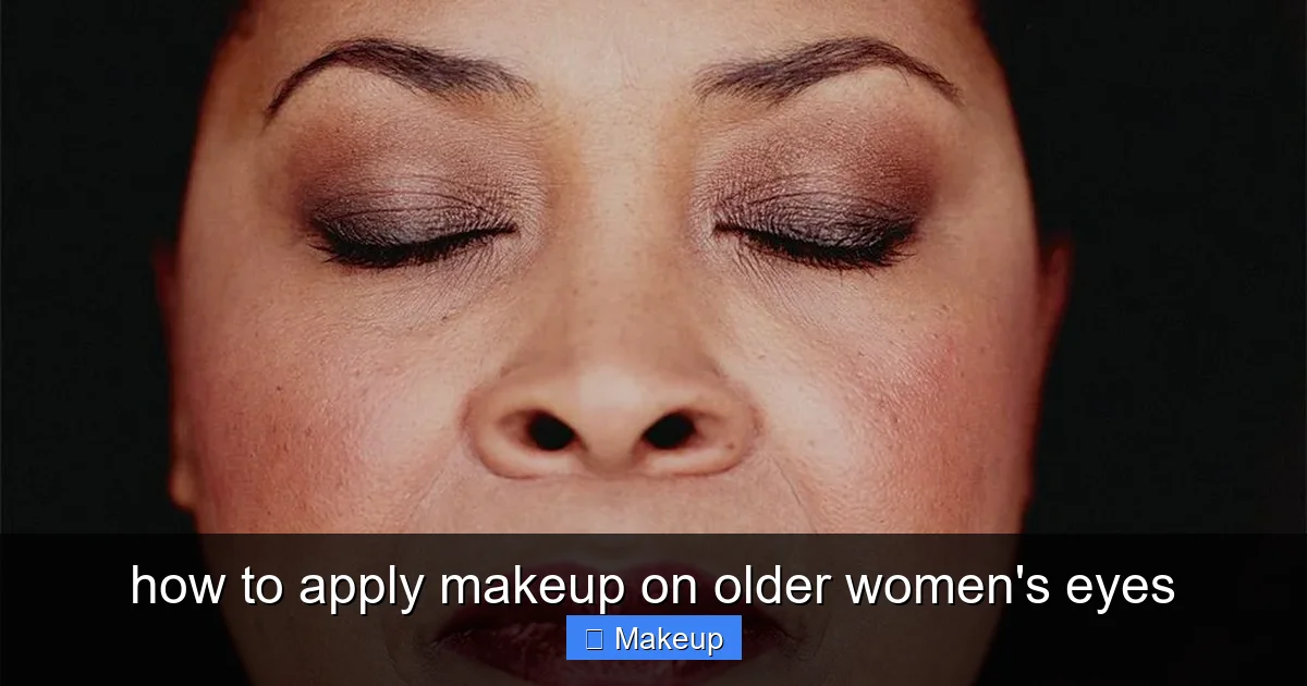 Featured image for how to apply makeup on older women's eyes