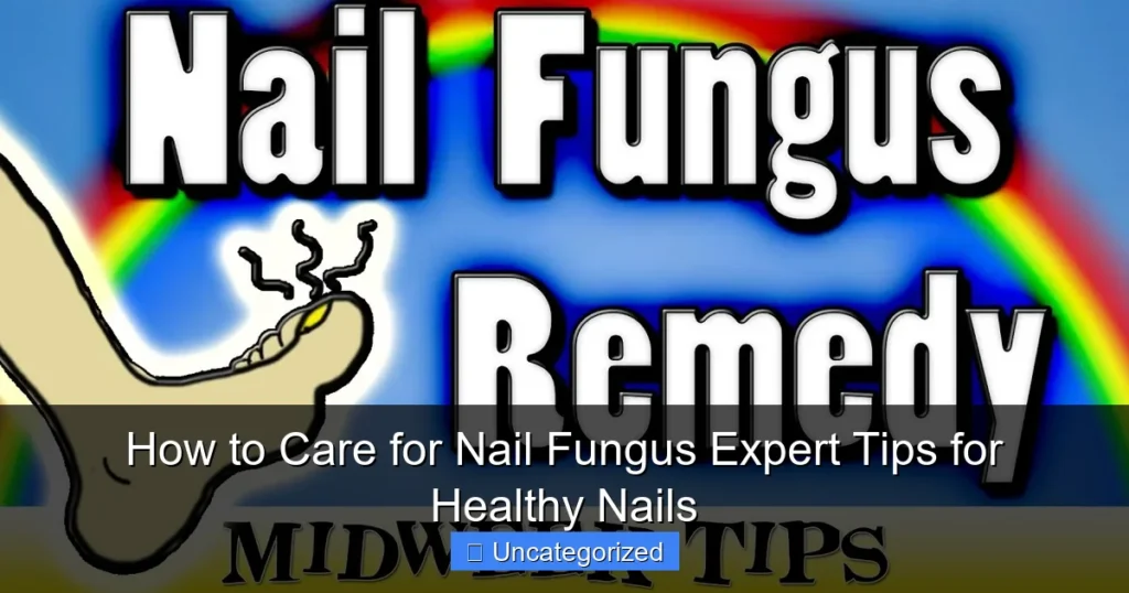 How to Care for Nail Fungus Expert Tips for Healthy Nails