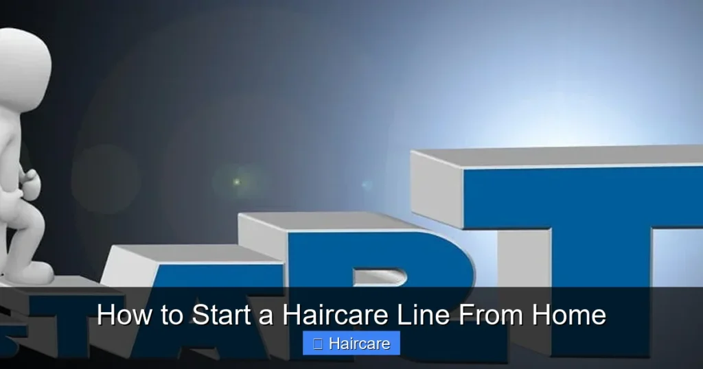 Featured image for How to Start a Haircare Line From Home